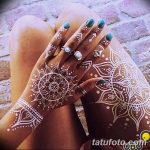 Фото Мехенди на ногтях от 04.08.2018 №104 - Mehendi on the nails - tatufoto.com