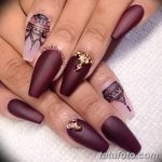 Фото Мехенди на ногтях от 04.08.2018 №108 - Mehendi on the nails - tatufoto.com