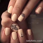 Фото Мехенди на ногтях от 04.08.2018 №125 - Mehendi on the nails - tatufoto.com