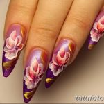 Фото Мехенди на ногтях от 04.08.2018 №129 - Mehendi on the nails - tatufoto.com