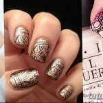 Фото Мехенди на ногтях от 04.08.2018 №133 - Mehendi on the nails - tatufoto.com