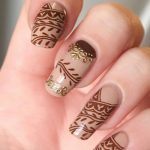 Фото Мехенди на ногтях от 04.08.2018 №134 - Mehendi on the nails - tatufoto.com