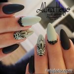 Фото Мехенди на ногтях от 04.08.2018 №149 - Mehendi on the nails - tatufoto.com