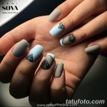 Фото Мехенди на ногтях от 04.08.2018 №158 - Mehendi on the nails - tatufoto.com