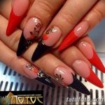Фото Мехенди на ногтях от 04.08.2018 №165 - Mehendi on the nails - tatufoto.com