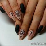 Фото Мехенди на ногтях от 04.08.2018 №169 - Mehendi on the nails - tatufoto.com