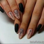 Фото Мехенди на ногтях от 04.08.2018 №176 - Mehendi on the nails - tatufoto.com