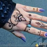 Фото Мехенди на ногтях от 04.08.2018 №184 - Mehendi on the nails - tatufoto.com