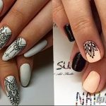 Фото Мехенди на ногтях от 04.08.2018 №189 - Mehendi on the nails - tatufoto.com
