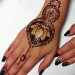 Фото Мехенди на ногтях от 04.08.2018 №193 - Mehendi on the nails - tatufoto.com