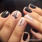 Фото Мехенди на ногтях от 04.08.2018 №194 - Mehendi on the nails - tatufoto.com