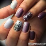 Фото Мехенди на ногтях от 04.08.2018 №199 - Mehendi on the nails - tatufoto.com