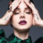 Фото Тату Ланы Дель Рей от 02.08.2018 №001 - Tattoo of Lana Del Rey - tatufoto.com
