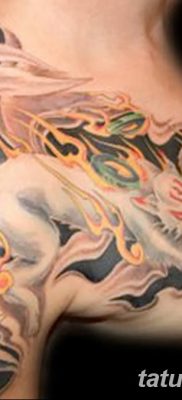 Фото рисунок тату Кицунэ от 10.08.2018 №007 — drawing of tattoo Kitsune — tatufoto.com