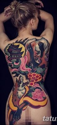 Фото рисунок тату Кицунэ от 10.08.2018 №033 — drawing of tattoo Kitsune — tatufoto.com