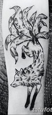 Фото рисунок тату Кицунэ от 10.08.2018 №034 — drawing of tattoo Kitsune — tatufoto.com
