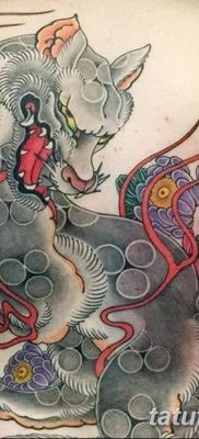 Фото рисунок тату Кицунэ от 10.08.2018 №038 — drawing of tattoo Kitsune — tatufoto.com