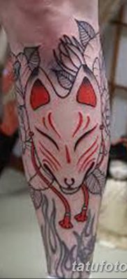 Фото рисунок тату Кицунэ от 10.08.2018 №120 — drawing of tattoo Kitsune — tatufoto.com