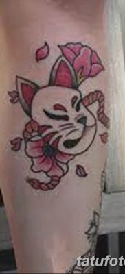 Фото рисунок тату Кицунэ от 10.08.2018 №124 — drawing of tattoo Kitsune — tatufoto.com