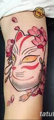 Фото рисунок тату Кицунэ от 10.08.2018 №133 — drawing of tattoo Kitsune — tatufoto.com