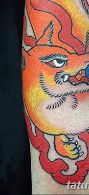 Фото рисунок тату Кицунэ от 10.08.2018 №163 — drawing of tattoo Kitsune — tatufoto.com