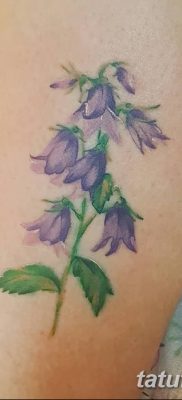 blue bell flower tattoo design New watercolour bluebells tattoo