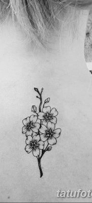 Фото рисунок тату цветок колокольчик от 10.08.2018 №024 — flower bell tatto — tatufoto.com
