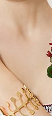 Фото рисунок тату цветок колокольчик от 10.08.2018 №035 — flower bell tatto — tatufoto.com