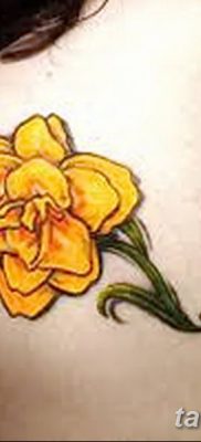 Фото рисунок тату цветок колокольчик от 10.08.2018 №037 — flower bell tatto — tatufoto.com