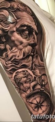 Фото тату Зевс от 08.08.2018 №005 — tattoo Zeus — tatufoto.com