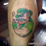 Фото тату Лепрекон от 04.08.2018 №017 - Leprechaun Tattoo - tatufoto.com