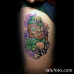 Фото тату Лепрекон от 04.08.2018 №205 - Leprechaun Tattoo - tatufoto.com