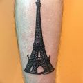 Фото тату Эйфелева башня 22.08.2018 №141 - tattoo The Eiffel Tower - tatufoto.com