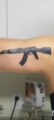 Фото тату автомат 25.08.2018 №054 — tattoo machine gun — tatufoto.com