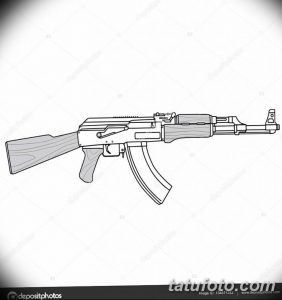 Фото тату автомат 25.08.2018 №065 - tattoo machine gun - tatufoto.com