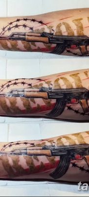 Фото тату автомат 25.08.2018 №069 — tattoo machine gun — tatufoto.com