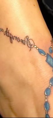 Rosary Beads On Foot Tattoo Rosary Tattoo — Youtube