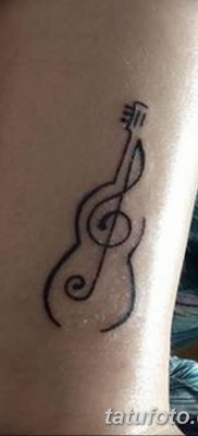 Фото тату виолончель от 04.08.2018 №027 — tattoo cello — tatufoto.com