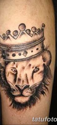 Фото тату голова льва от 08.08.2018 №008 — tattoo head of a lion — tatufoto.com