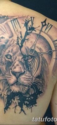 Фото тату голова льва от 08.08.2018 №021 — tattoo head of a lion — tatufoto.com