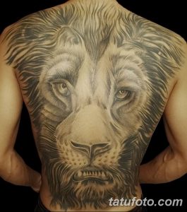Фото тату голова льва от 08.08.2018 №144 - tattoo head of a lion - tatufoto.com