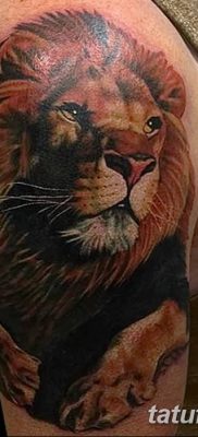 Lion Head Tattoo Designs On Sleeve