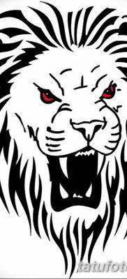 Фото тату голова льва от 08.08.2018 №149 — tattoo head of a lion — tatufoto.com