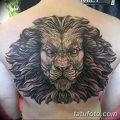 Фото тату голова льва от 08.08.2018 №190 - tattoo head of a lion - tatufoto.com