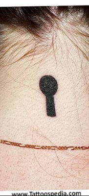 Фото тату замочная скважина 25.08.2018 №008 — keyhole tattoo — tatufoto.com