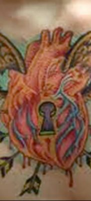 Фото тату замочная скважина 25.08.2018 №107 — keyhole tattoo — tatufoto.com
