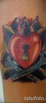 Фото тату замочная скважина 25.08.2018 №109 — keyhole tattoo — tatufoto.com