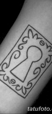 Фото тату замочная скважина 25.08.2018 №119 — keyhole tattoo — tatufoto.com