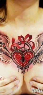 Фото тату замочная скважина 25.08.2018 №127 — keyhole tattoo — tatufoto.com