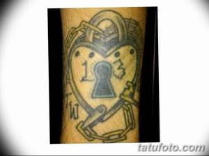 Фото тату замочная скважина 25.08.2018 №138 - keyhole tattoo - tatufoto.com